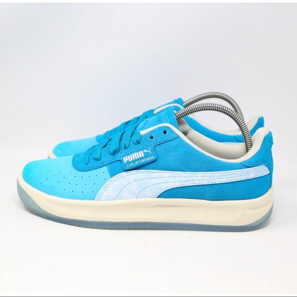 Puma California Cali blue skateboard sneaker Sz 9 - Picture 3 of 6